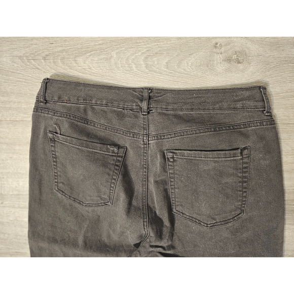 Gloria Vanderbilt Womens All-Around Slimming Effect Gray Stretch Denim Jeans 10 - Picture 5 of 5